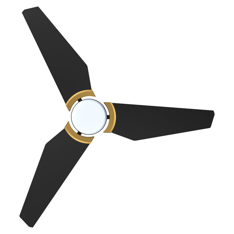 56" Smart DC Ceiling Fan with light, Remote control