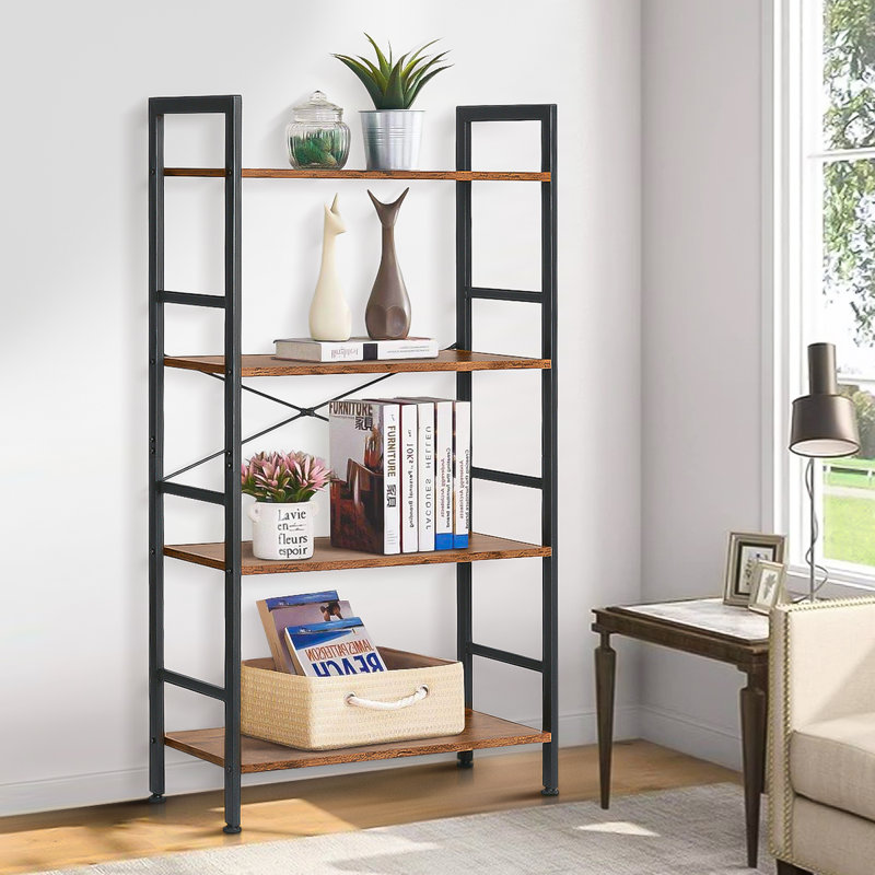 Bibliothèque en acier Ambereen H 47,2 "x l 24,8"