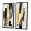 «Glam Deco Abstract», 2 pièces sur toile-1950456118-1950456117