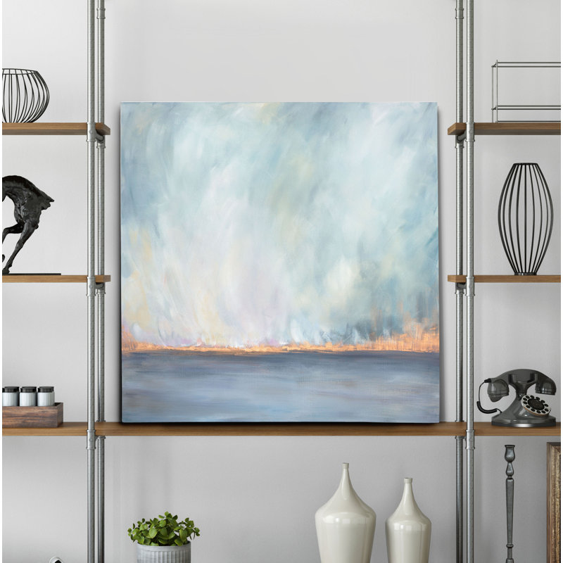 « voyage doux », peinture, H 10 po x l 10 po x P 1,5 po, Toile tendue