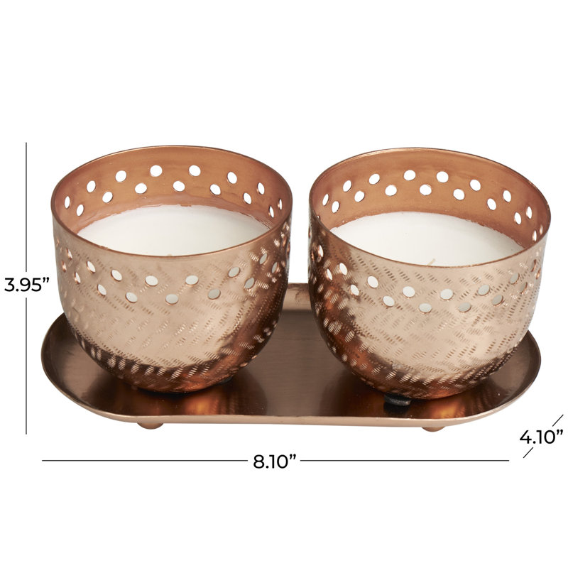Bol en cire fondue, Copper