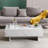 Khiry Sled Marble Rectangle High Gloss Coffee Table Elegant Center Table Side Table-878588925-878588924