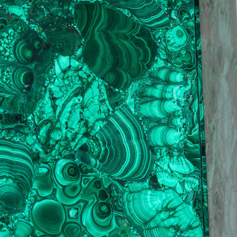 Large Genuine Polished Malachite Obelisk (16.5 Lbs), Emerald