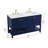 Elena 54 inch Double Bathroom Vanity-664649279
