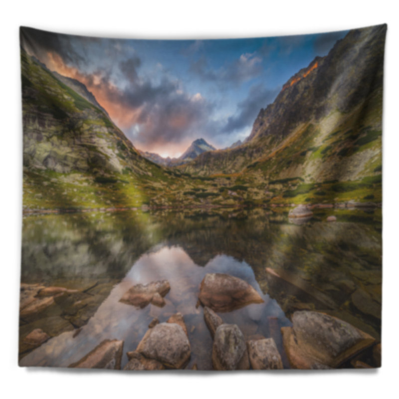 Polyester Tapestry, 32" H x 39" W