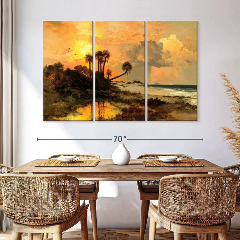 Gillard Fort George Island, 42" H x 65" W