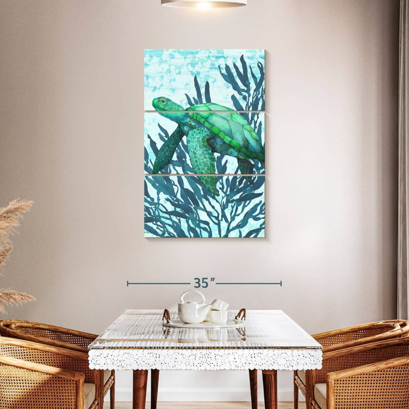 Brampt Calypso Turtles Vertical I - Bright