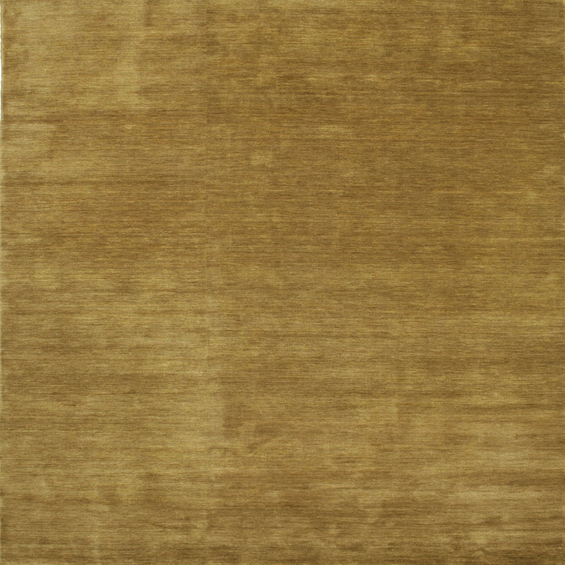Tapis contemporain brun, Carré 6 pi