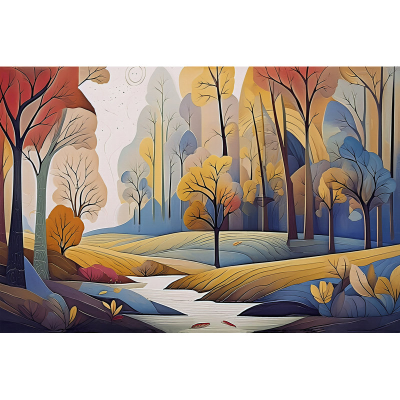 Forest Meadow, 32" H x 48" W