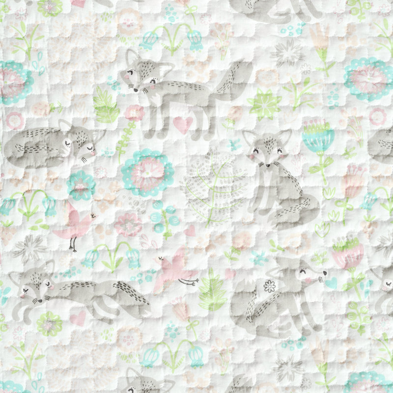 Courtepointe 100% coton 