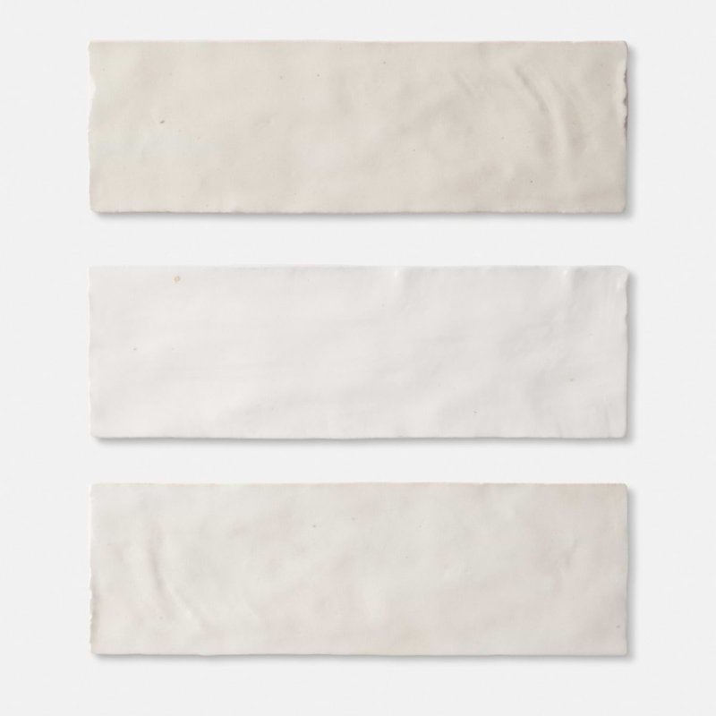 Portmore 3x8 Glazed Ceramic Tile, White