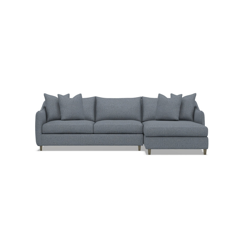 Joli 2 Pc Fabric Sectional, 1697-034