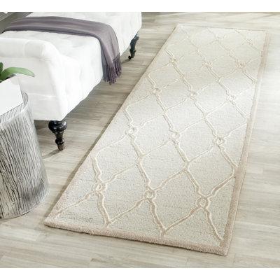 Cannen Hand Tufted Wool Geometric Rug