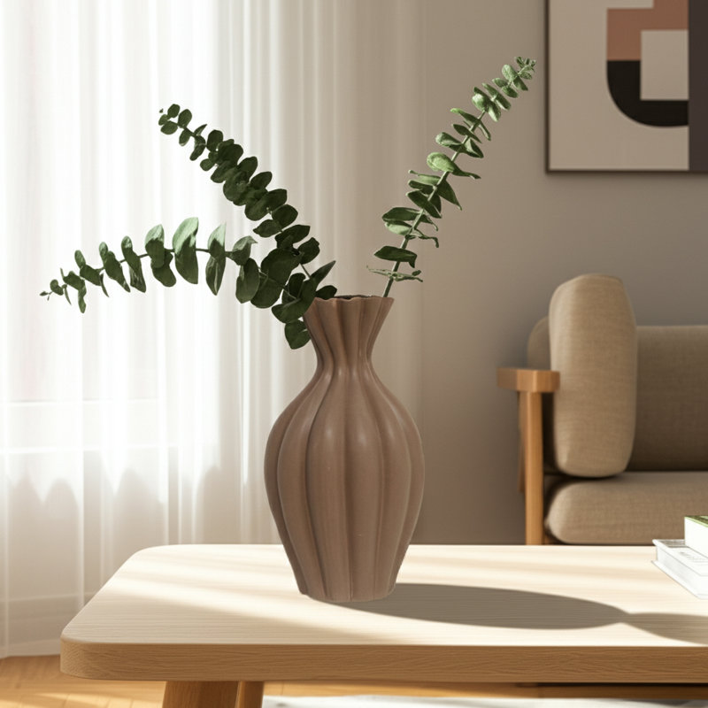 Grand vase en céramique Klassen, 16"