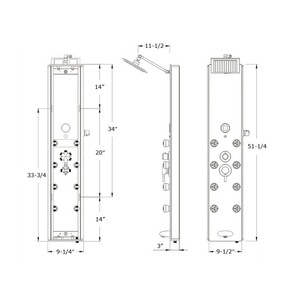 Dimensions du produit