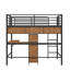 Lit mezzanine double pour enfants Addora