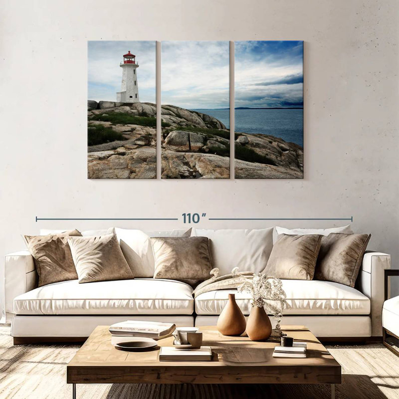 Phare Lilie à Peggy's Cove, H 48 po x l 74 po