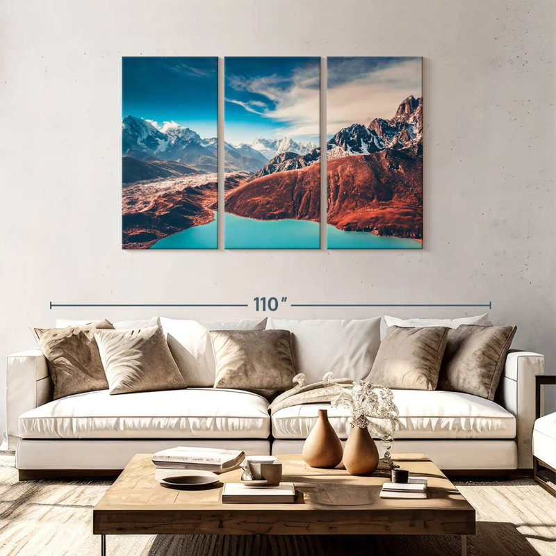 Alvord Himalaya Peaks, H 48 po x l 74 po
