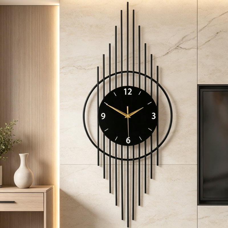 Iron Wall Clock