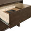 Table de chevet 2 tiroirs Hemlock