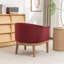 Fauteuil avec pieds en bois massif-131080927