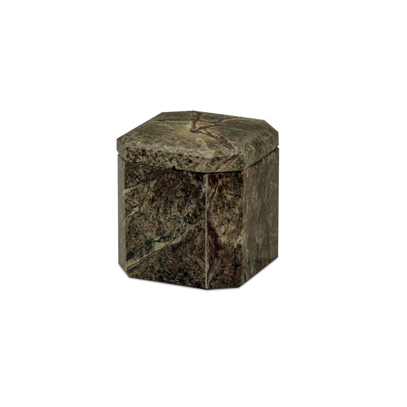 Forli Marble Box Rainforest Green, Green