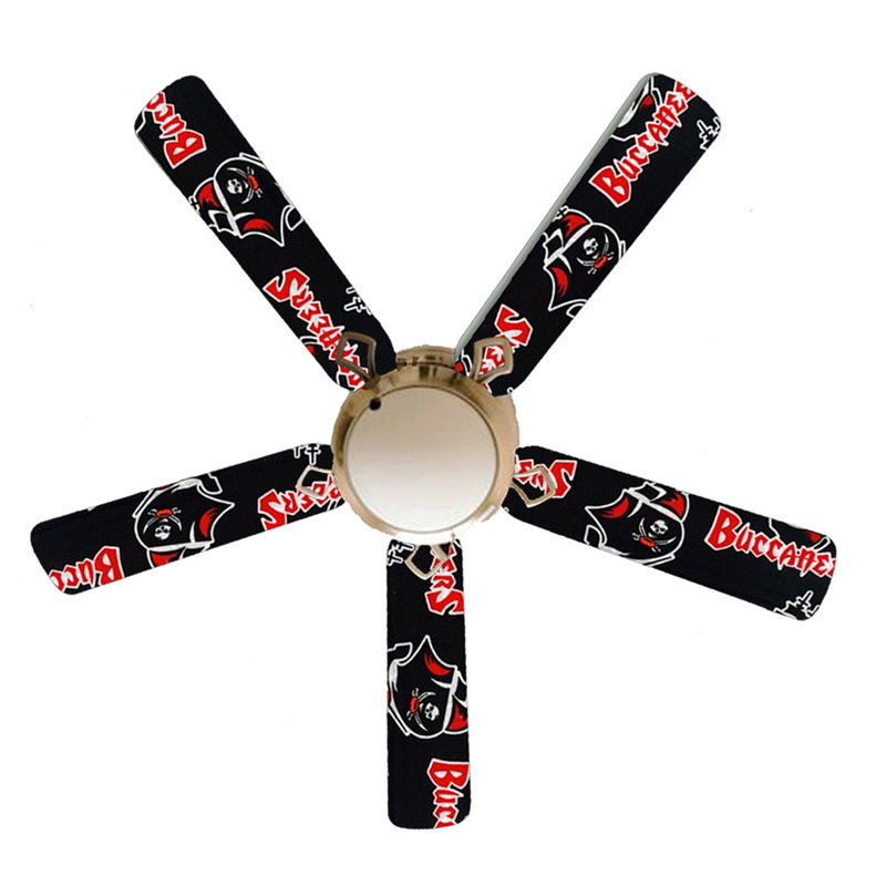 52'' Ceiling Fan with Light Kit, Tampa Bay Buccaneers
