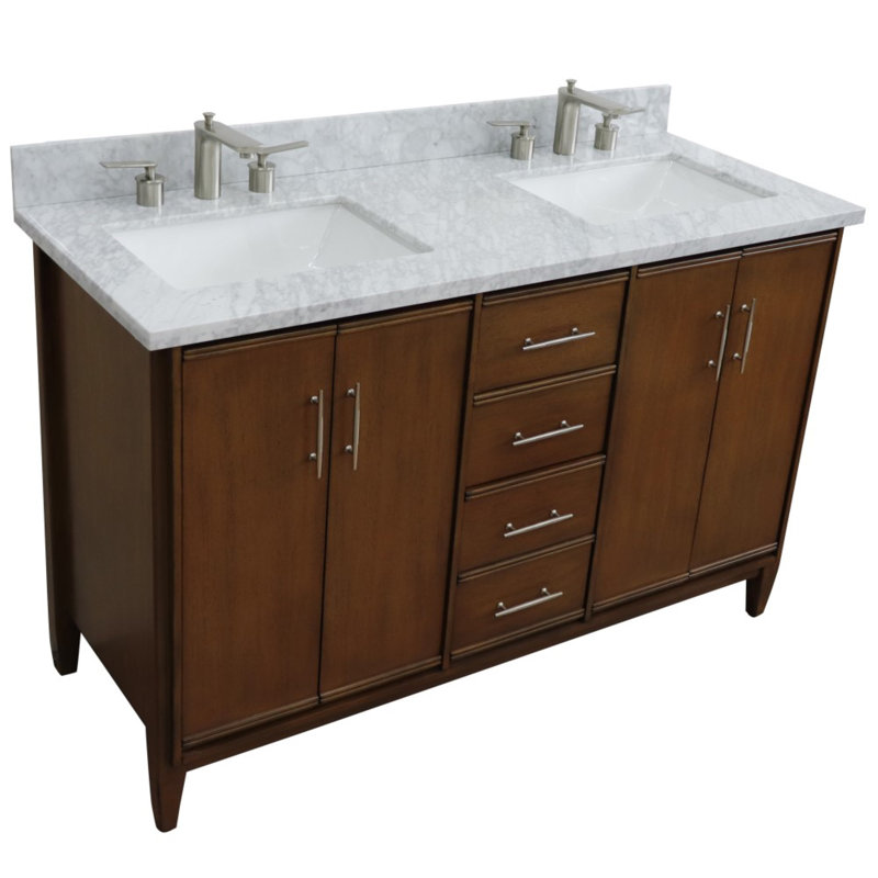 Ensemble de meuble-lavabo double 55 po Cherell