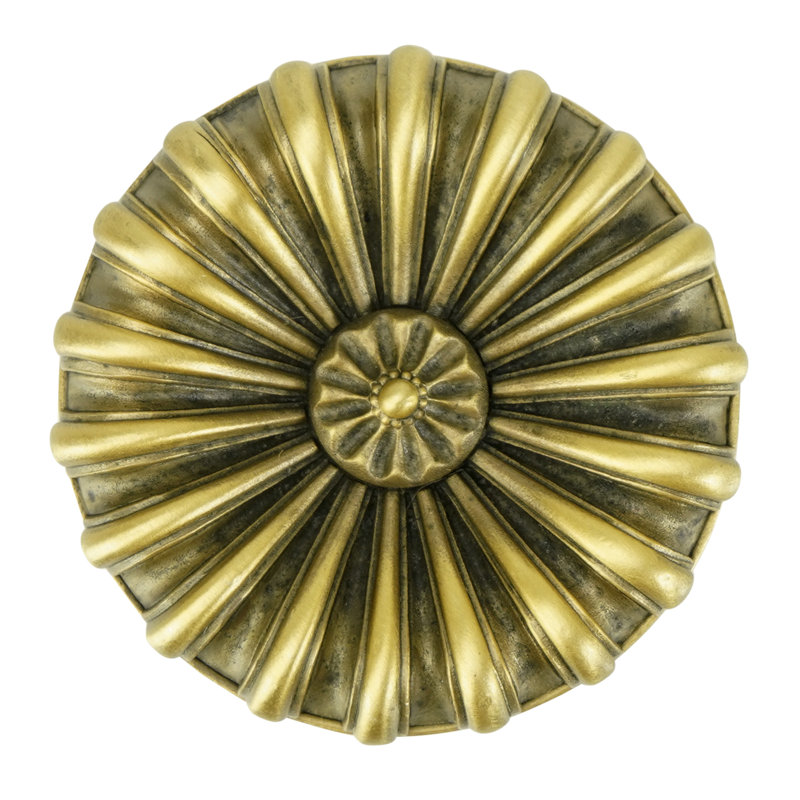 NANTUCKET Designer Knob, Brass