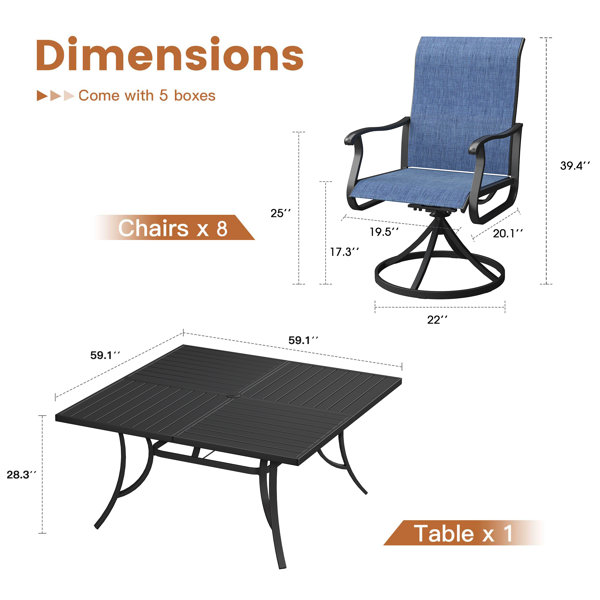Dimensions du produit