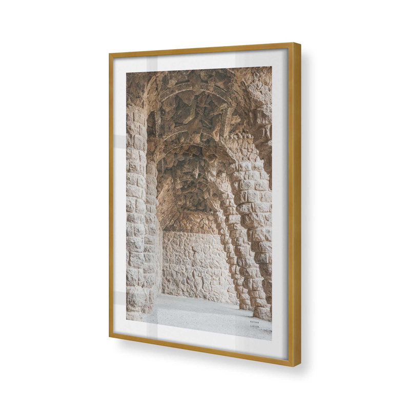 «Sentiers historiques», Cadre doré poli, H 15,25 po x l 12,25 po