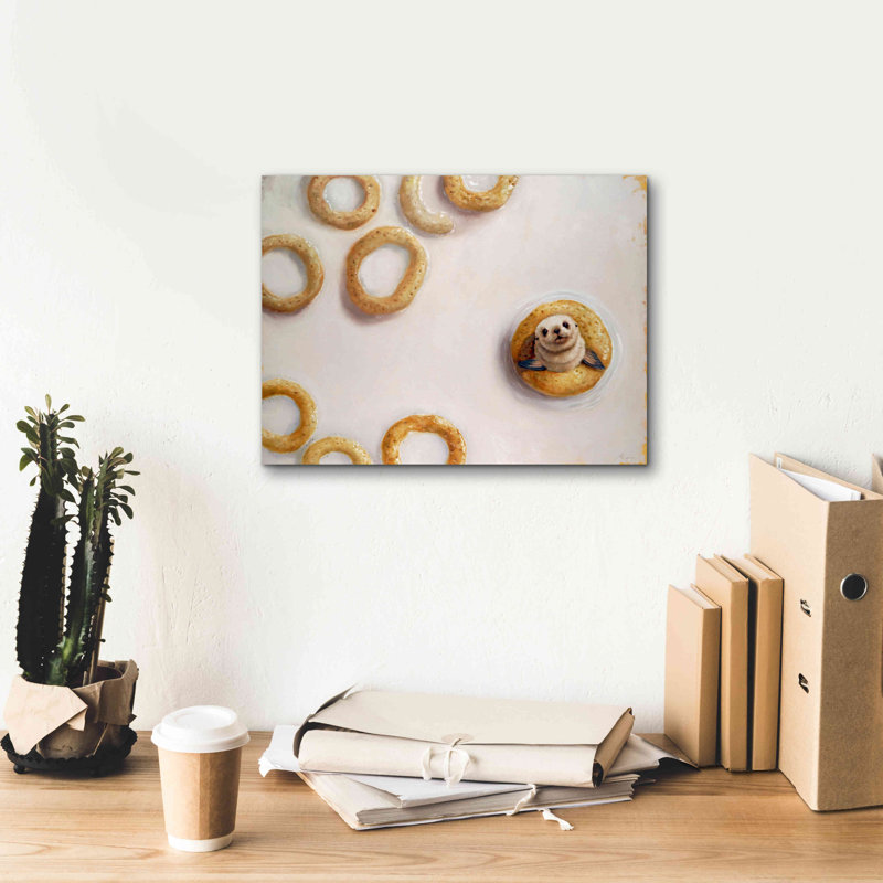 "Sealrio" par Lucia Heffernan, H 12 po x l 16 po x P 0,75 po