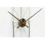 THE WHITE PLANET 20cm Silent Wall Clock
