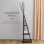 Ackermanville Metal Rectangle Floor Mirror with Shelves