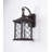 1 Light Black Outdoor Wall Lantern