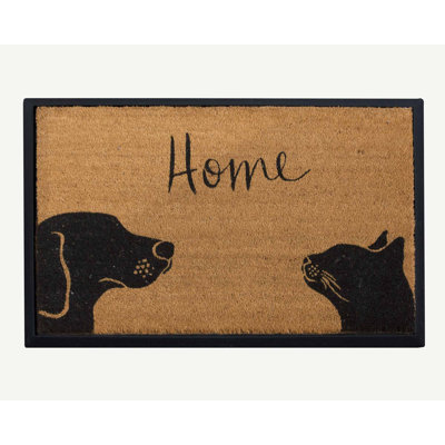 Ensemble de tapis d'entrée convertibles 4 chats et 2 animaux + 2 tapis domestiques