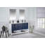 Ensemble de meuble-lavabo double 59 "avec miroir Ladarryl-1400742034