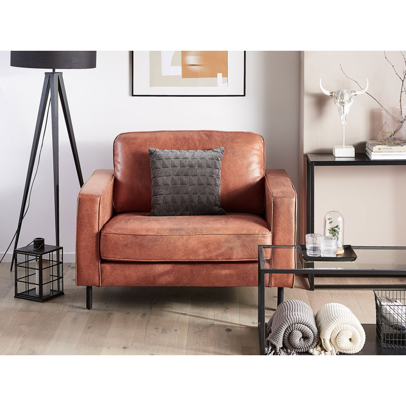 Kinard Faux Leather Armchair