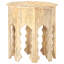 Bohdan Solid Wood Abstract End Table