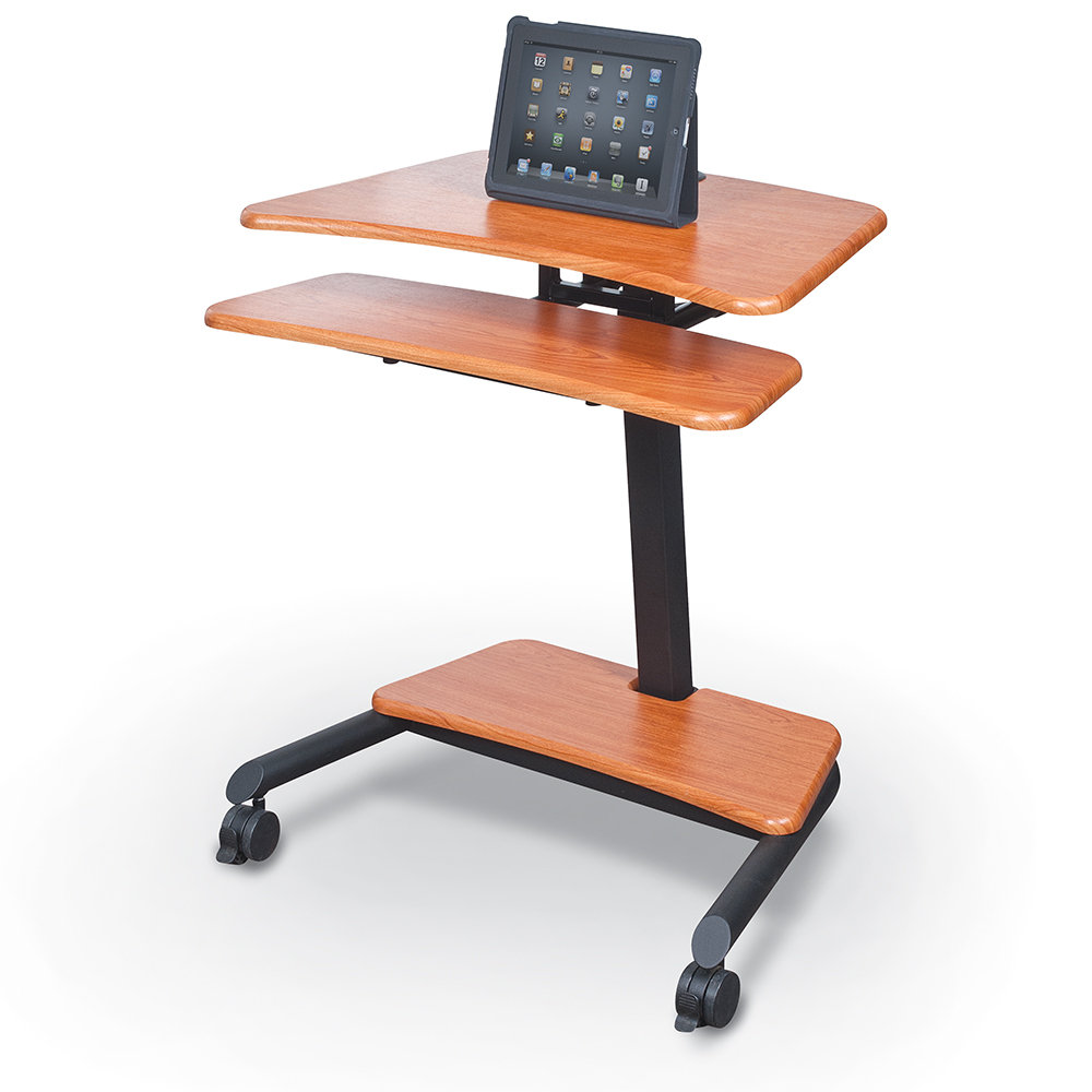 Luxor Level Up Pro 32 Wide Two Shelf Adjustable Standing Desk