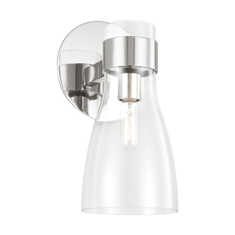 Moritz Vanity Light, Clear, 2, Polished Nickel