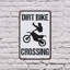 Enseigne pour motocyclette (paquet de 2) 8 po x 12 po