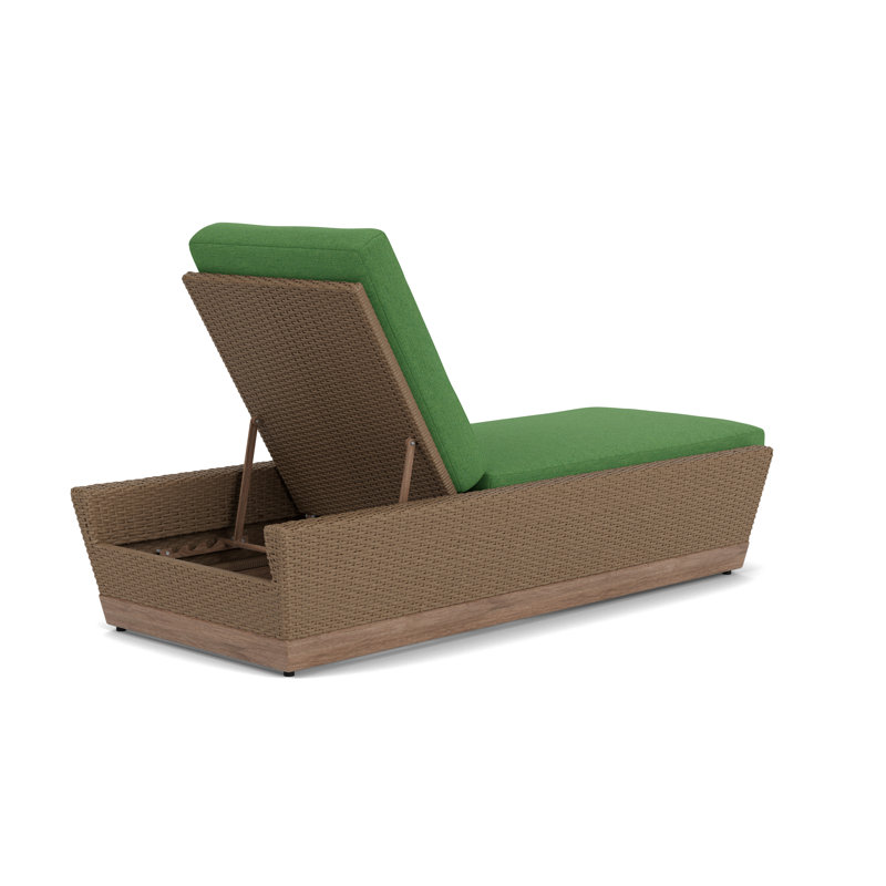 Charisma Outdoor Chaise Lounge, Seadog Botanical