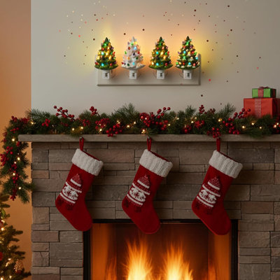 Christmas Ceramic Tree Night Light