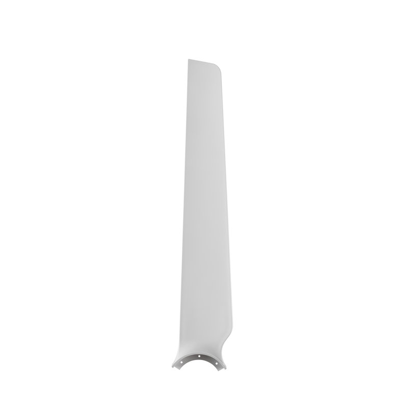 TriAire 64 inch Indoor/Outdoor Ceiling Fan Blade Set of 3 - Matte White, Matte White, 1.94" H x 30.65" W x 5.92" D