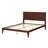 Mid-Century Modern 12 Inch Bamboo Wood Platform Bed with Wood Slat Support, No Box Spring Needed, Easy Assembly-376953079-395027727