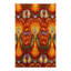 Canvello Multi Color Ikat Design Rug - 4' X 6'