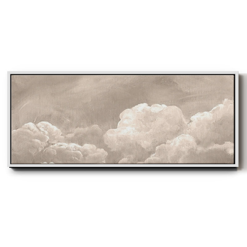 «Painted Clouds I», toile encadrée, H 24 po x l 60 po