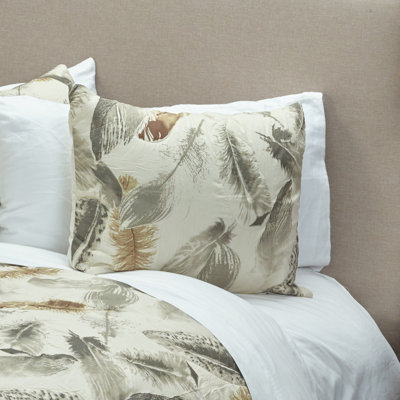 Feathered Nest Floral Sham Set