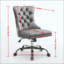 Chaise de bureau Furniture, fauteuil de bureau moderne capitonné en velours capitonné avec base en métal, chaise de bureau pivotante réglable-692856457-692856454-692856455